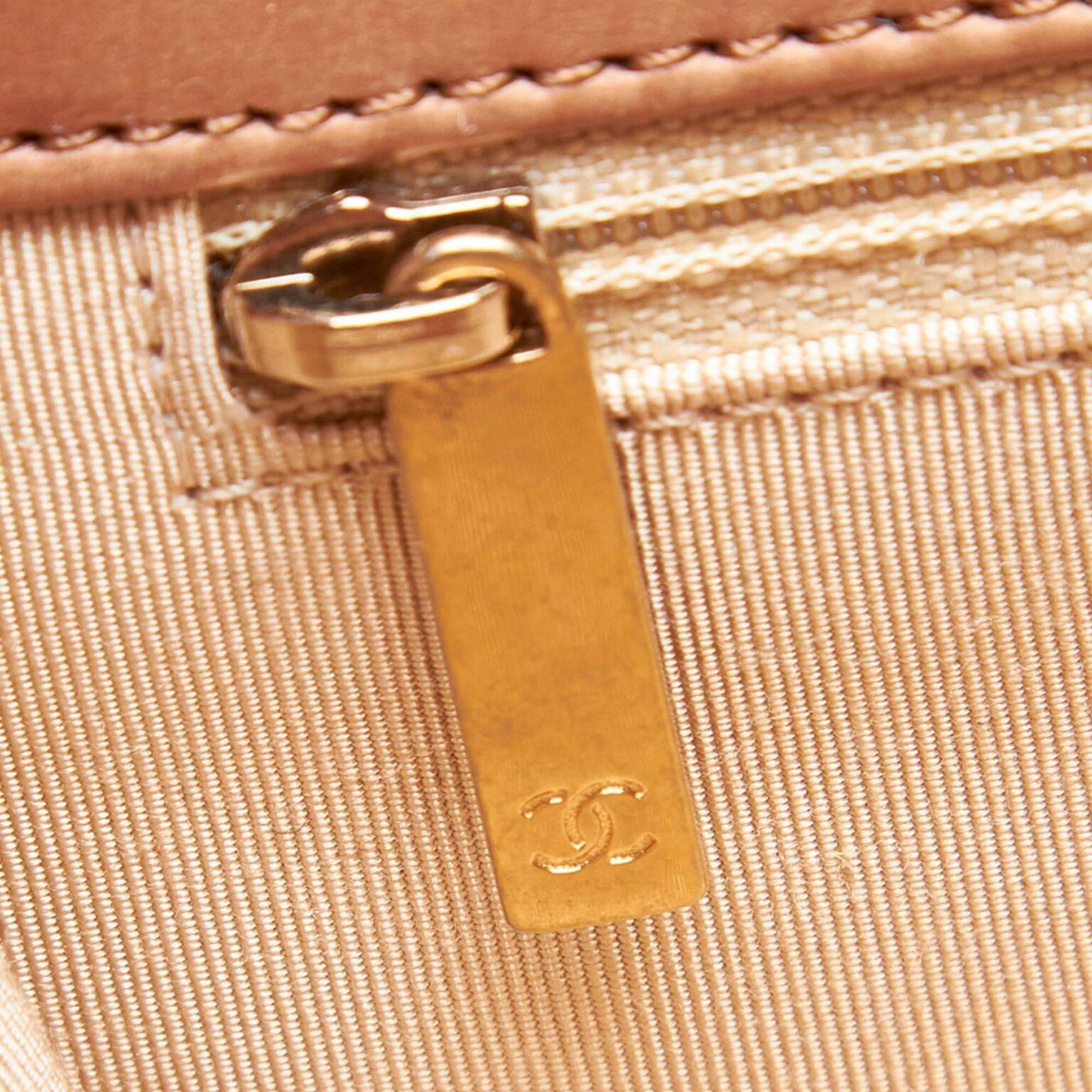 Tan Chanel Medium Gabrielle Flap Bag 2