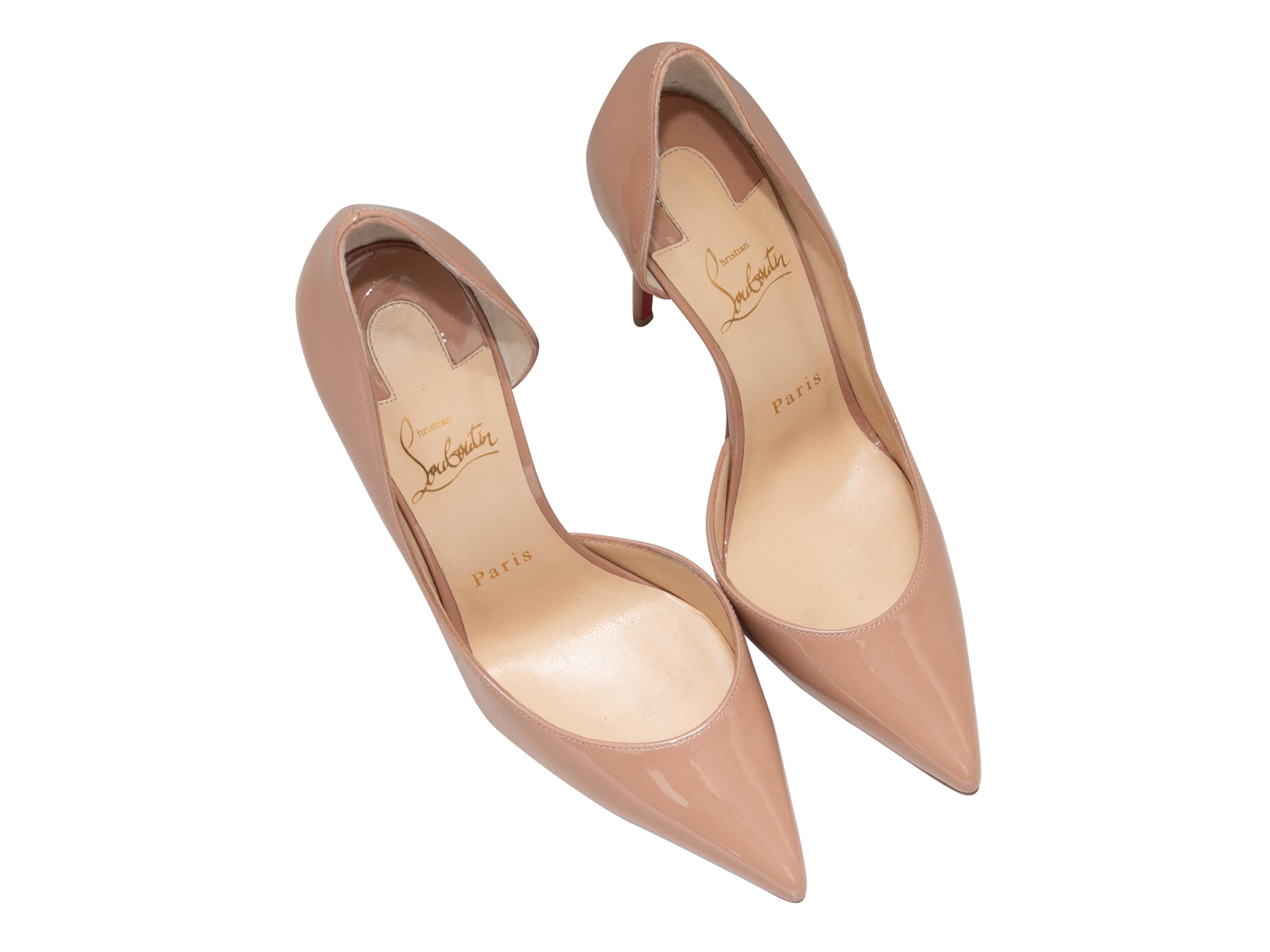 Christian Louboutin escarpins à bout pointu, taille 37 Bon état - En vente à New York, NY