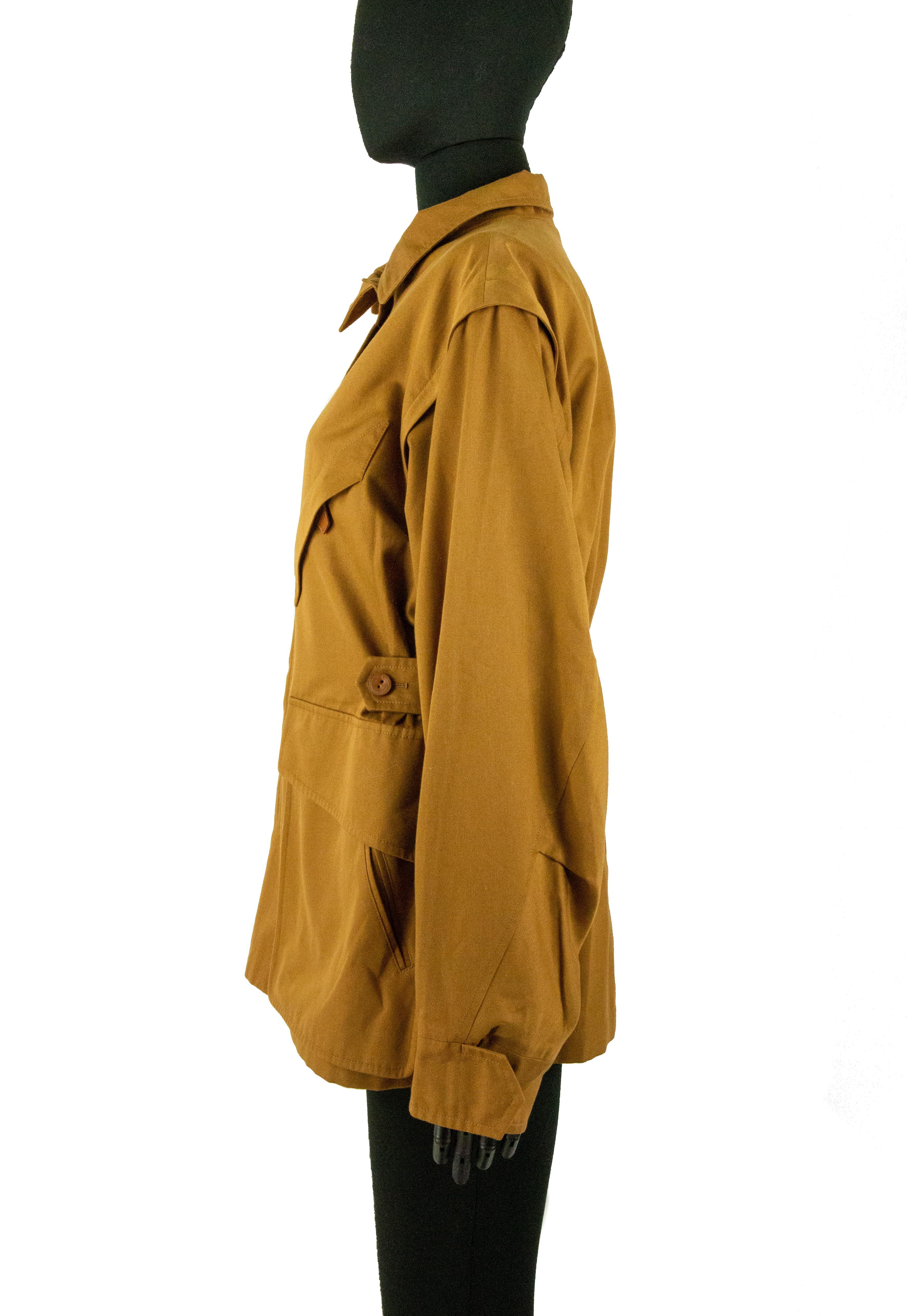 hermes yellow coat