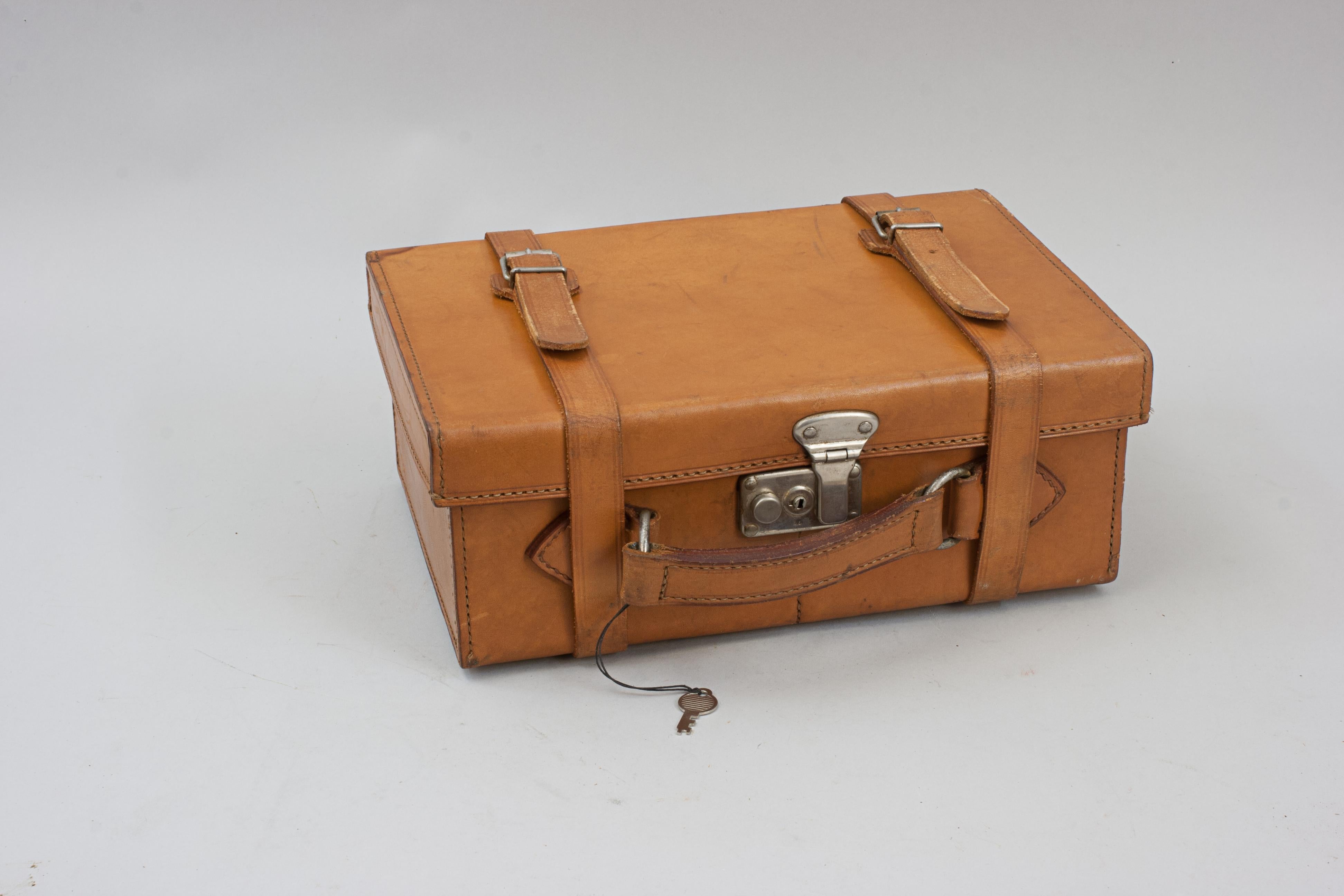 Tan Leather Cartridge Magazine For Sale 3
