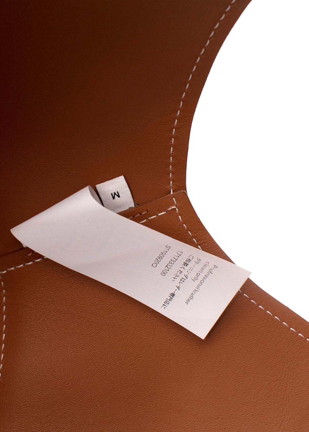 Tan Leather Obi Belt For Sale 3