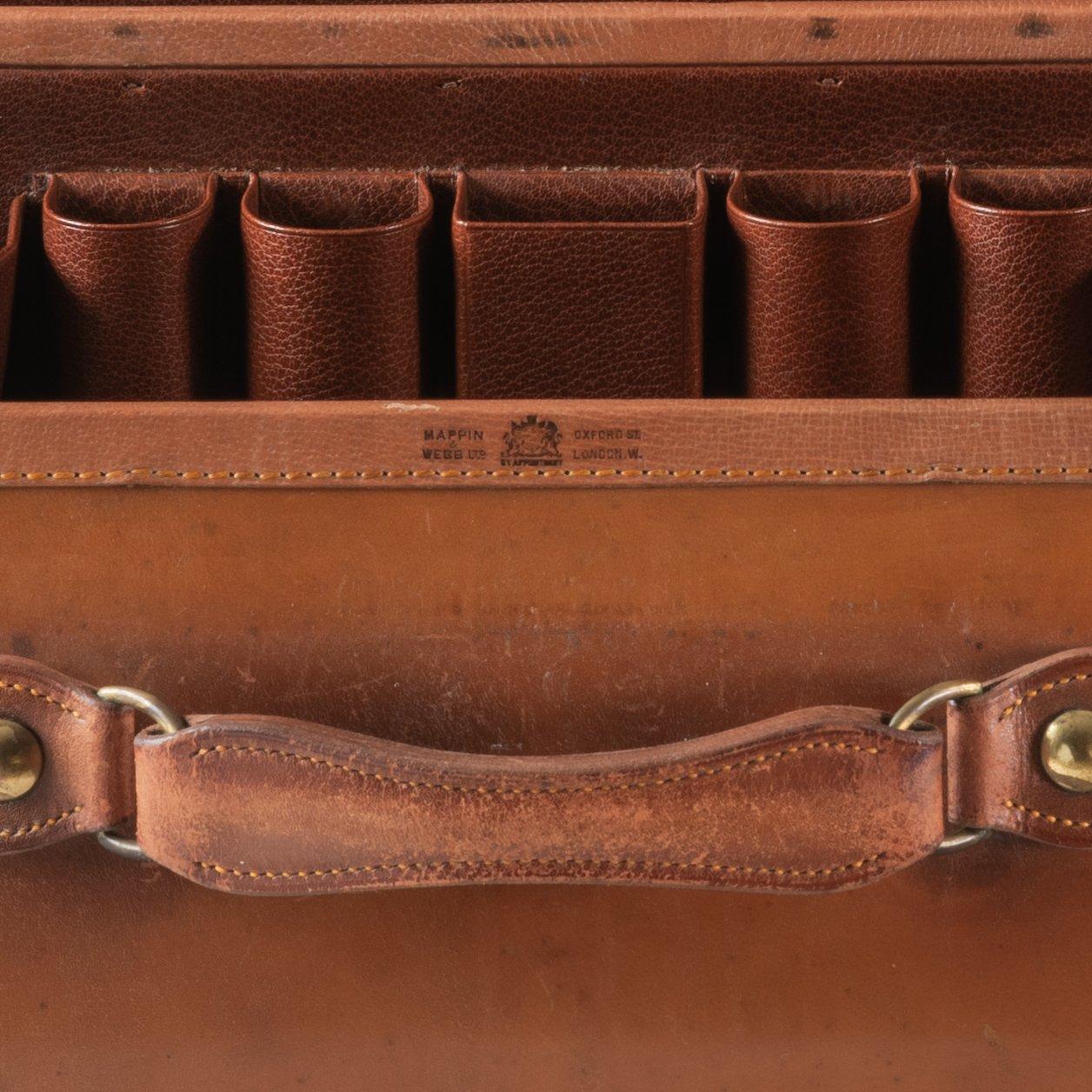 Tan Leather Suitcase, 1927 6