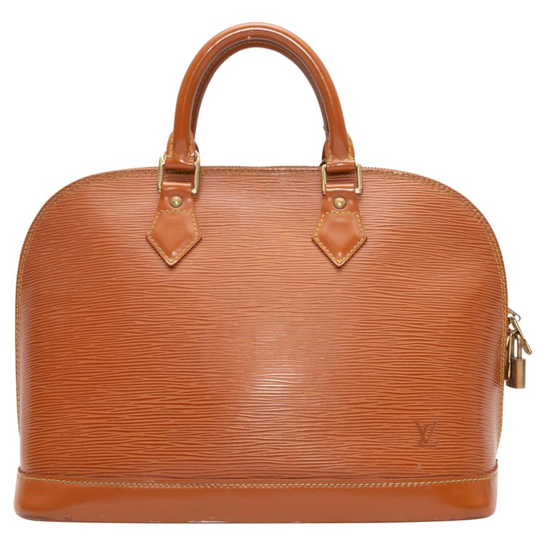 Louis Vuitton Alma Handbag Limited Edition Monogram Eclipse Sequins PM  Brown 2249262