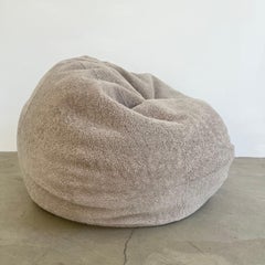 Tan Shearling Bean Bag by MERIT Los Angeles, 2026