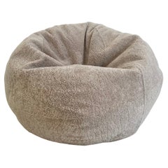Tan Shearling Bean Bag by MERIT Los Angeles, 2026