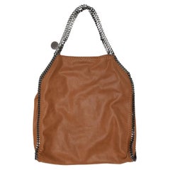 Tan Stella McCartney Faux Suede Falabella Bag