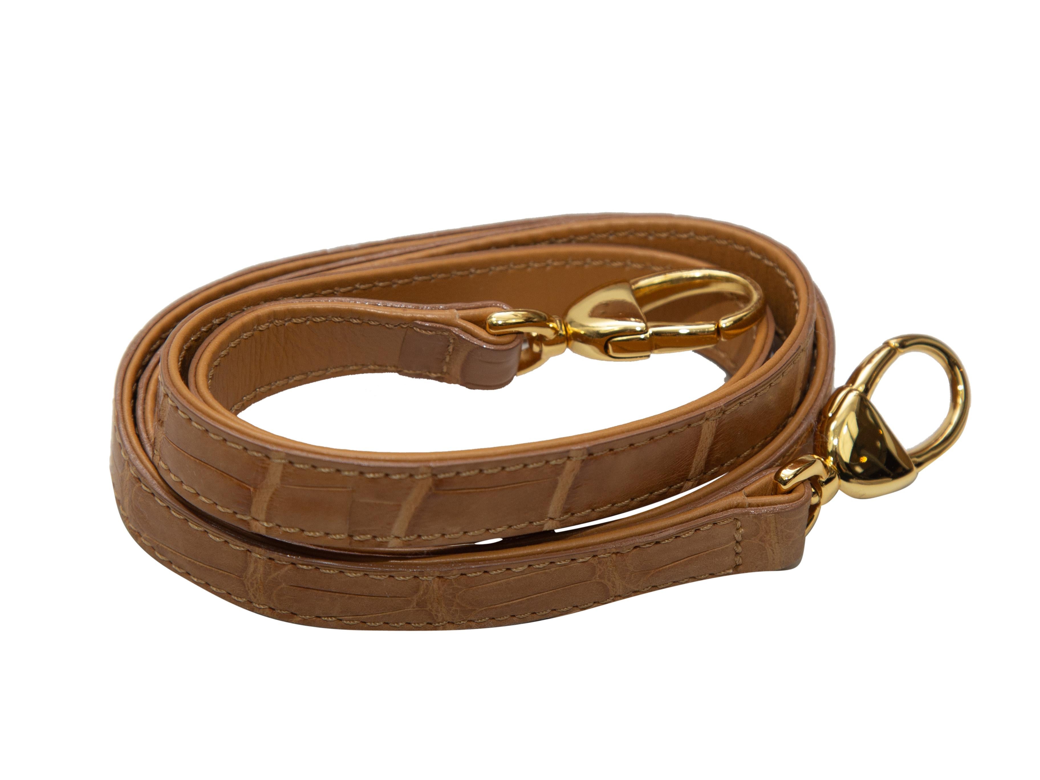 Women's Tan Suarez Alligator Handbag