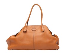 Borsa a tracolla in pelle Tan Tod's