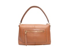 Tan Tod's Small T Case Boston Bag