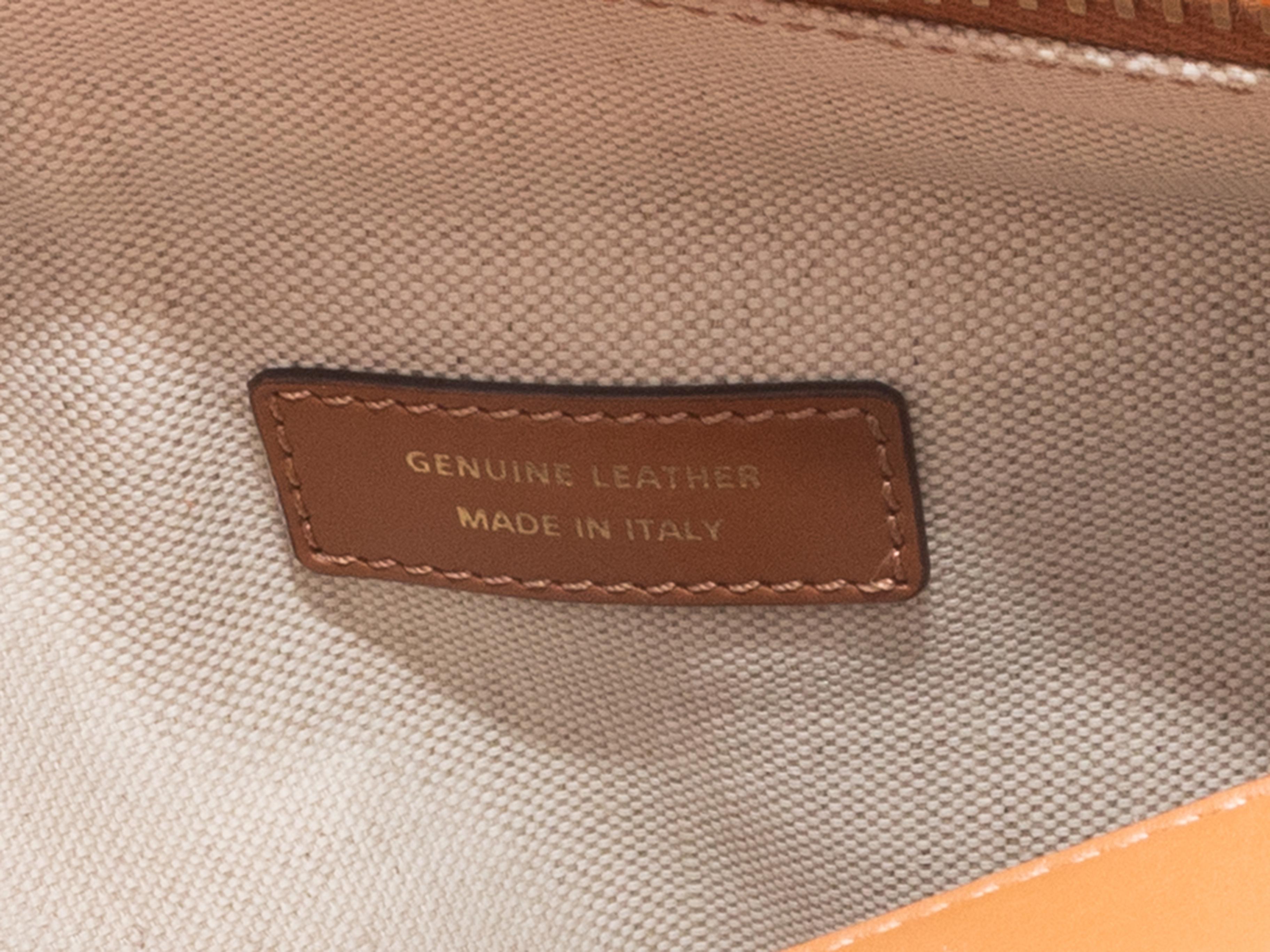 Tan Tod's Small T Case Boston Bag en vente 2