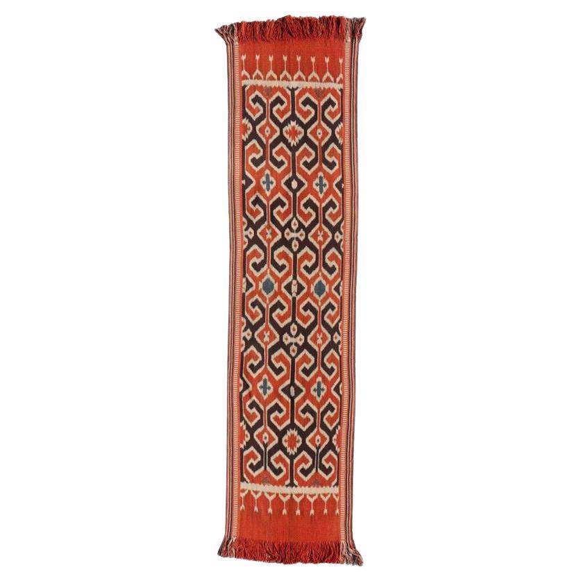 Tana Toraja Sekomandi Ikat Selendang (Tissu d'épaule / foulard / suspension murale) en vente