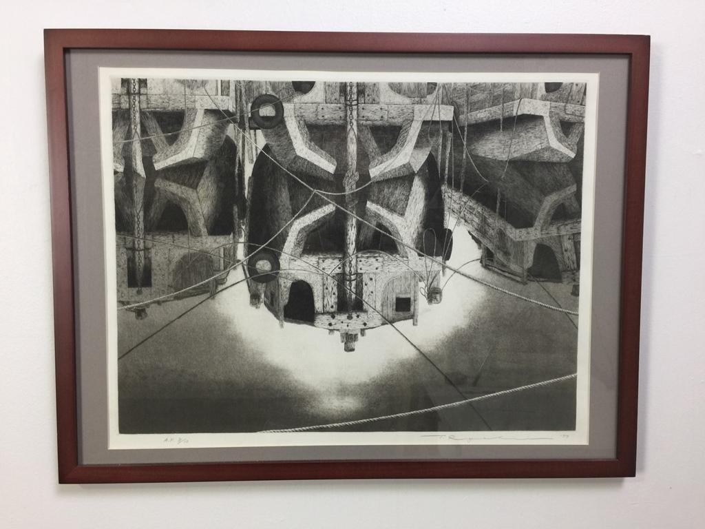 Tanaka Ryohei Large Etching 