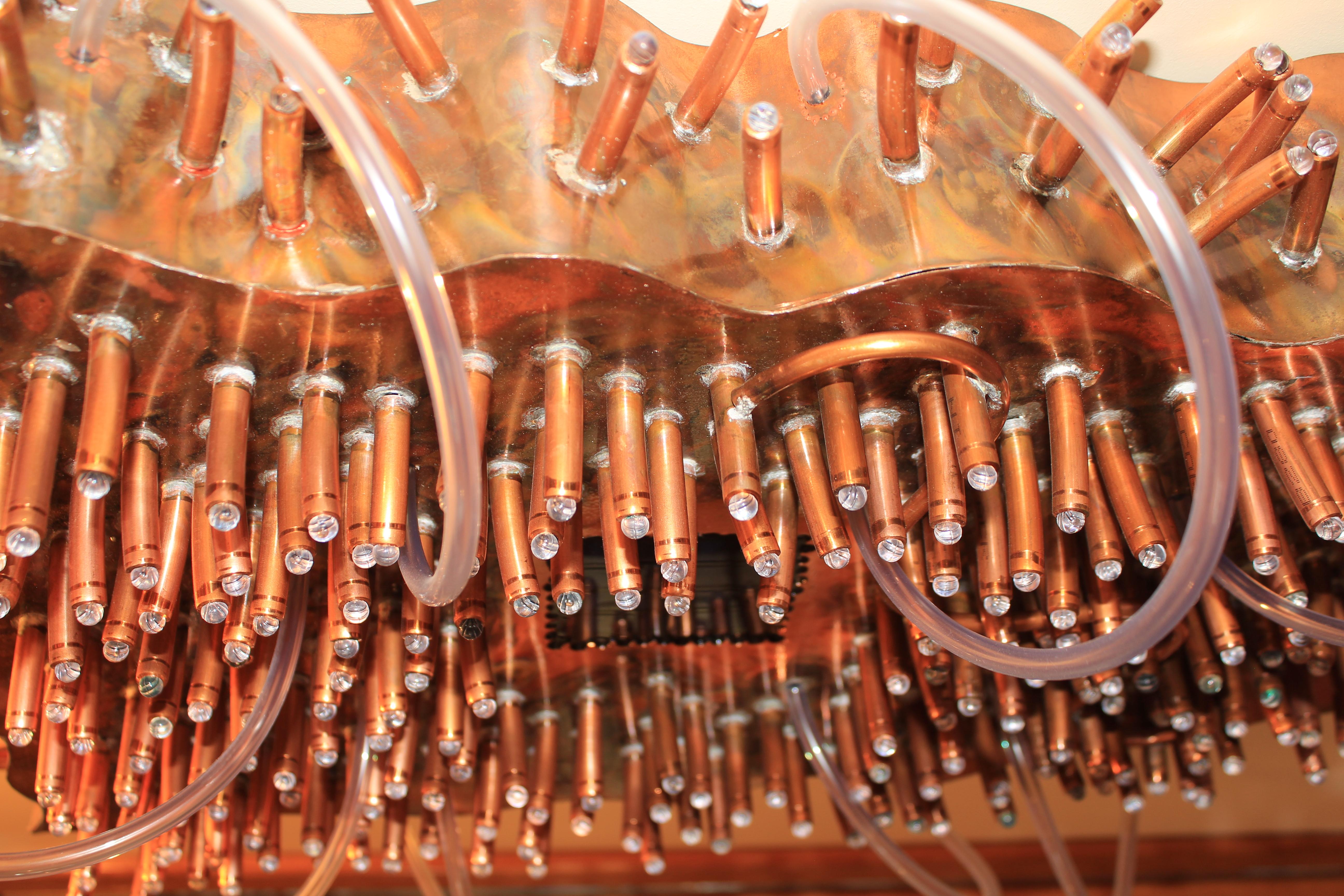 Behind the herbs. Abstract light sculpture For Sale 5