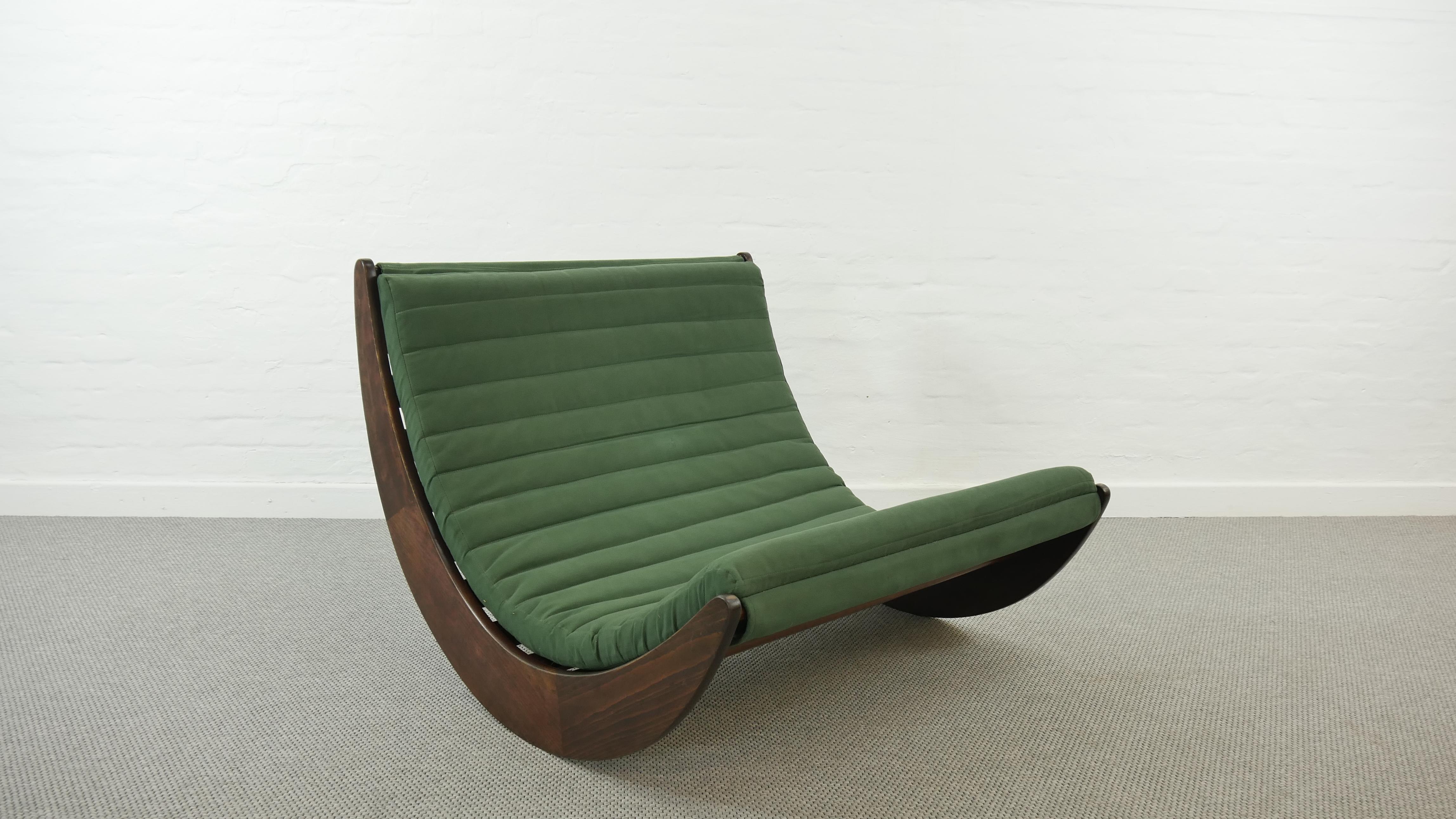 Tandem Relaxer 2-Seat Rocking Chair by Verner Panton for Rosenthal, Germany 9
