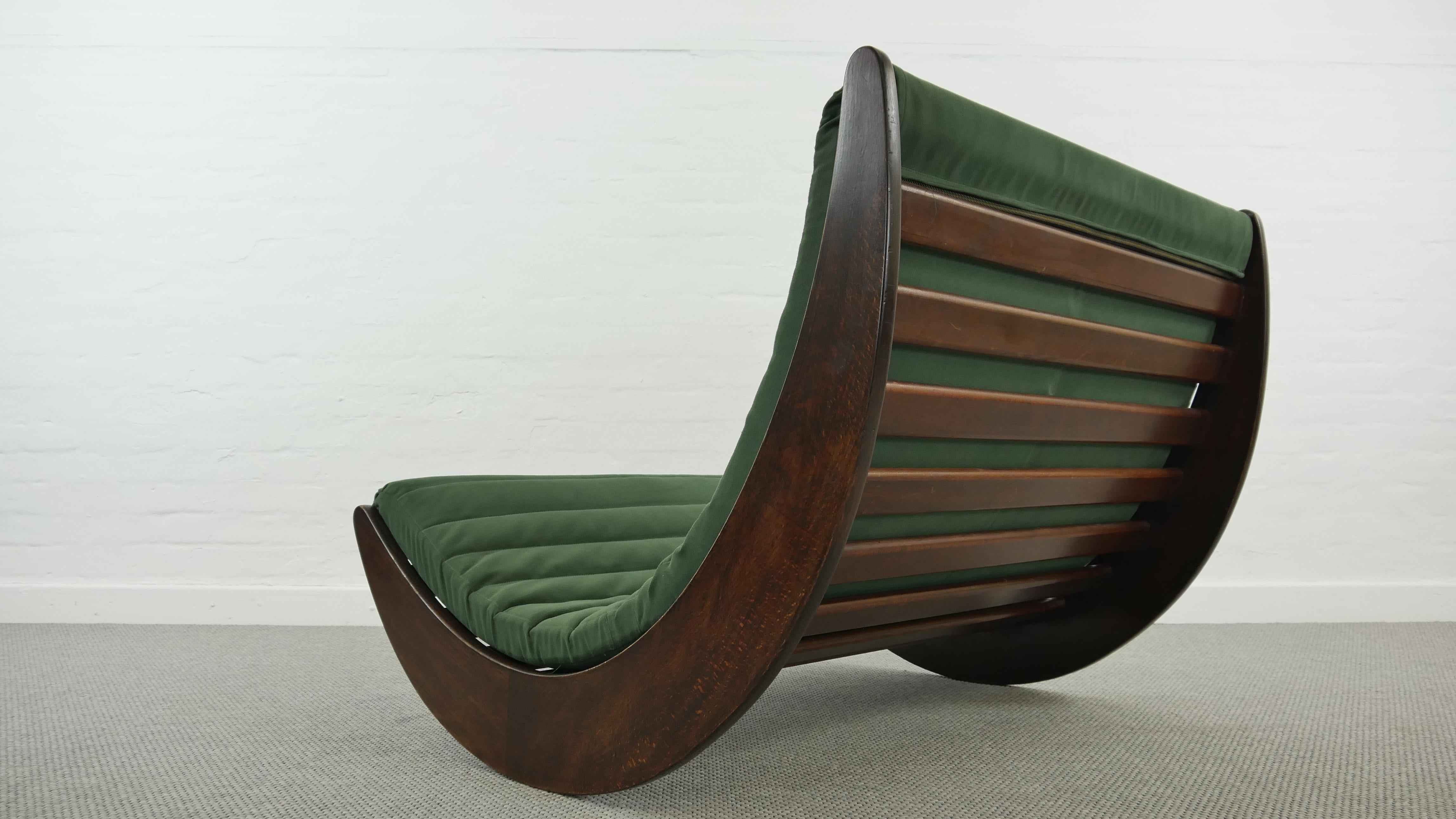 Late 20th Century Tandem Relaxer 2-Seat Rocking Chair by Verner Panton for Rosenthal, Germany