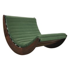 Tandem Relaxer 2-Seat Rocking Chair by Verner Panton for Rosenthal, Germany