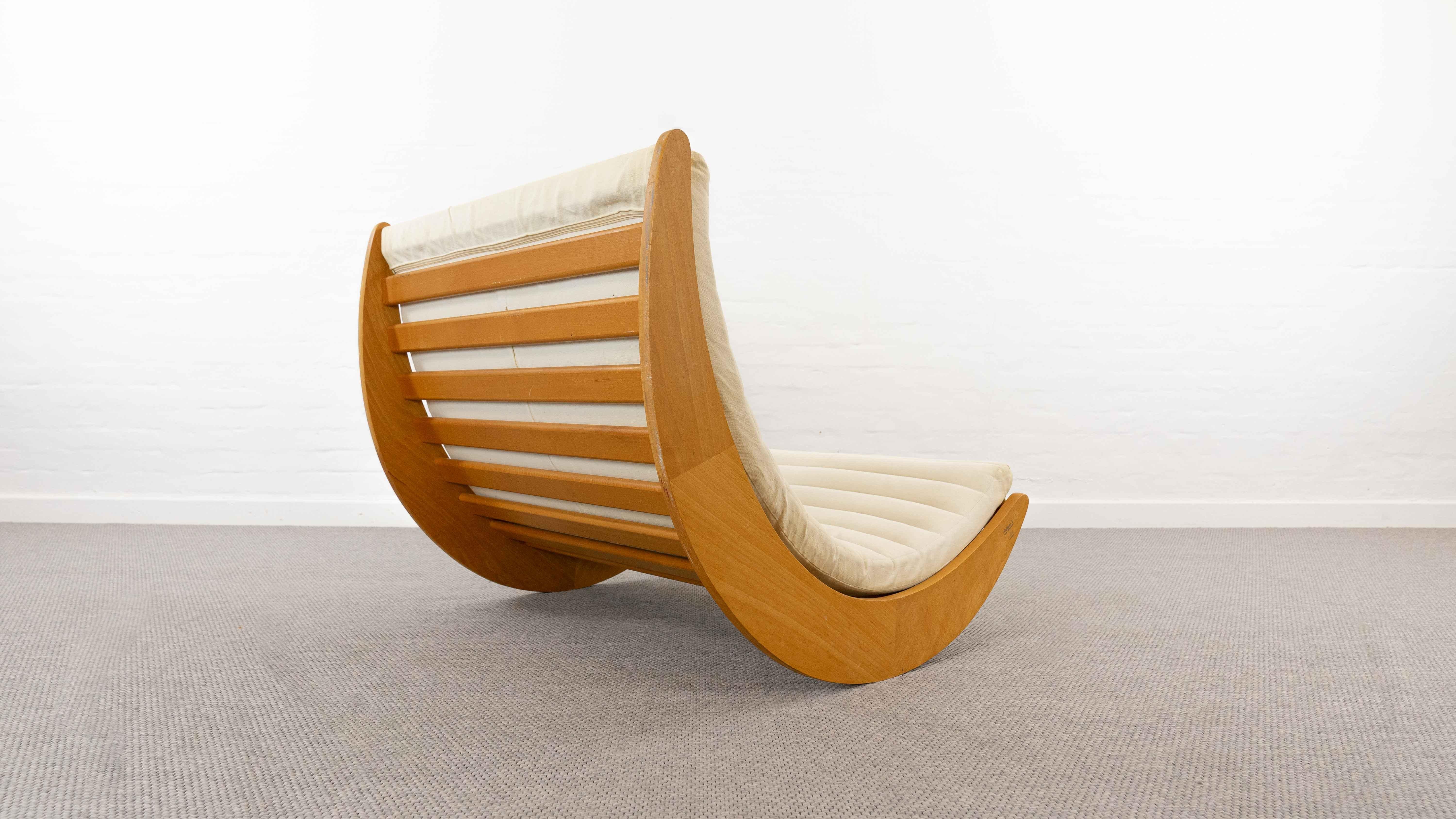 Tandem Relaxer 2for2 Rocking Chair by Verner Panton for Rosenthal, Germany 3