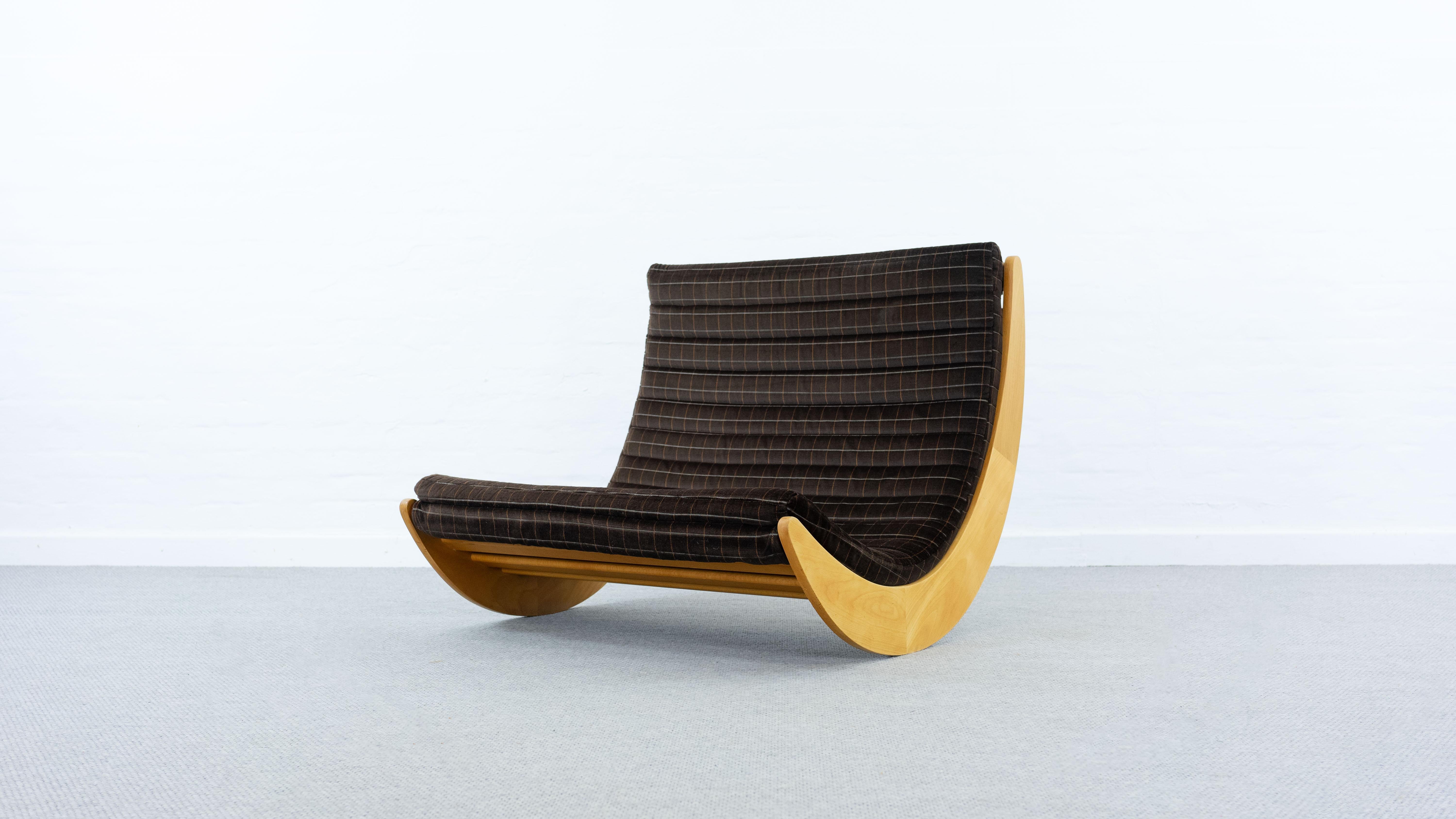 Sedia a dondolo Tandem Relaxer 2for2 di Verner Panton per Rosenthal, Germania in vendita 12