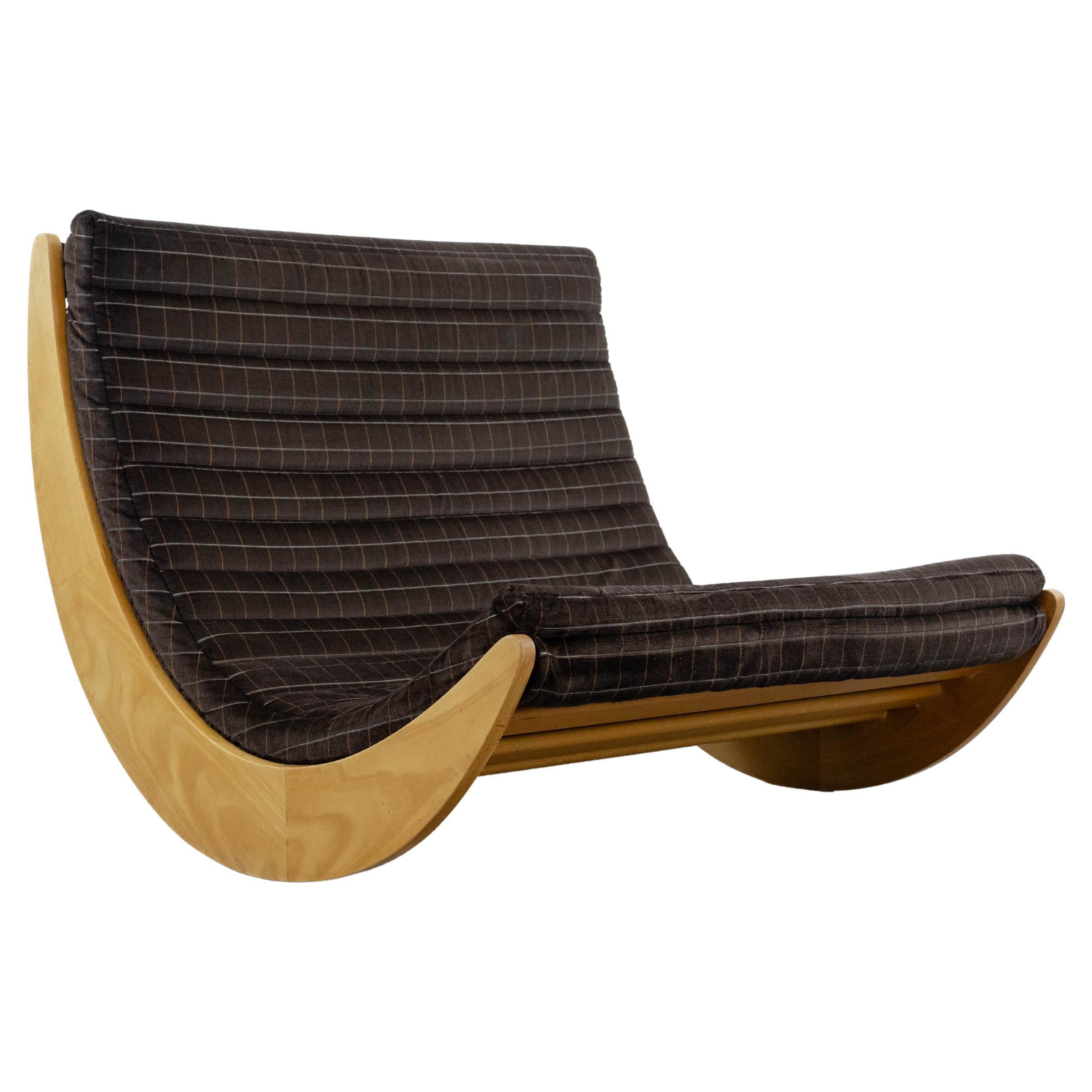 Sedia a dondolo Tandem Relaxer 2for2 di Verner Panton per Rosenthal, Germania in vendita