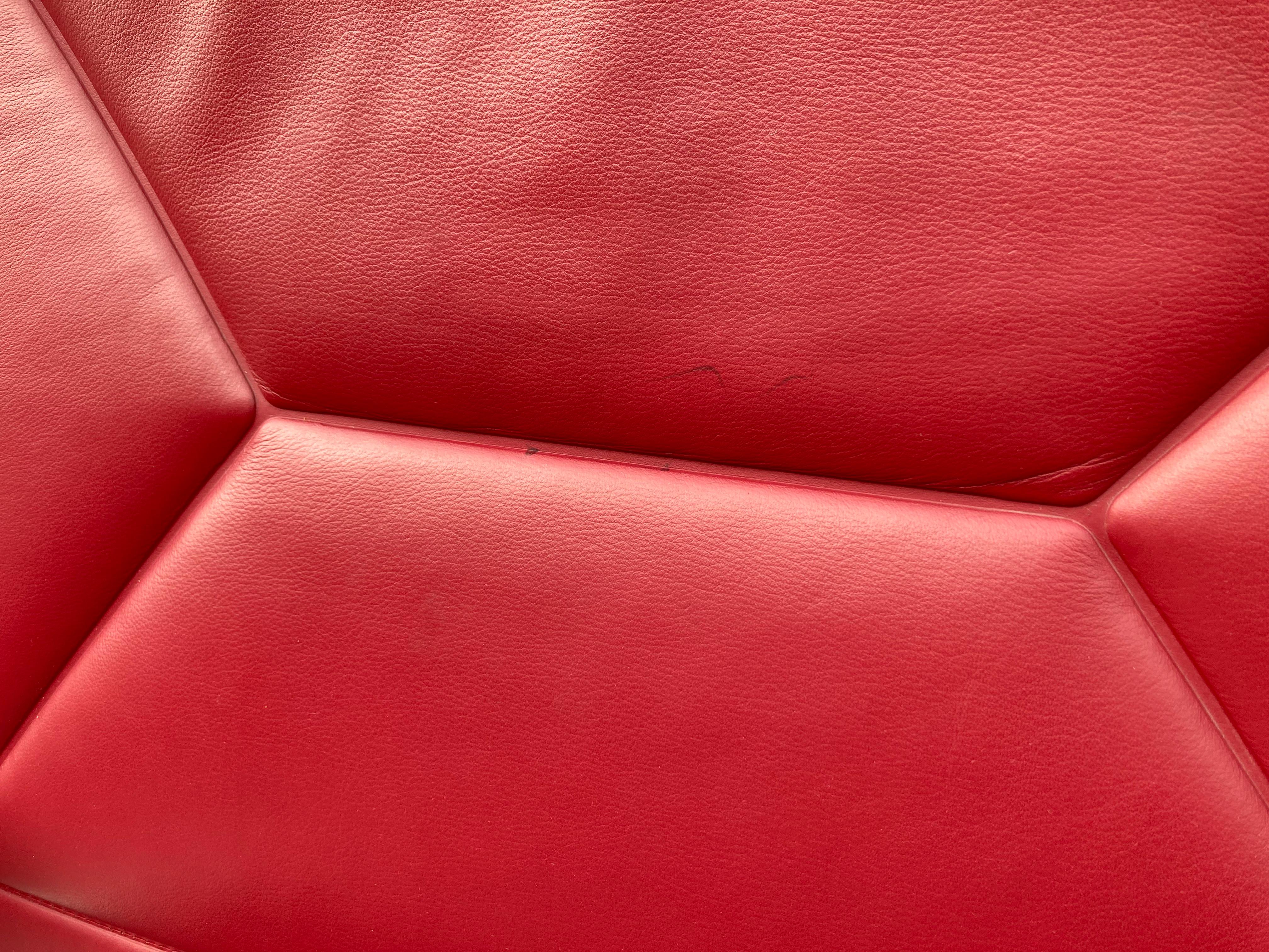 Banc Tandem Sling ETS Eames bordeaux par Vitra Herman Miller en vente 6