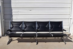 Tandem Sling by Ray and Charles Eames for Herman Miller, Four-Seat