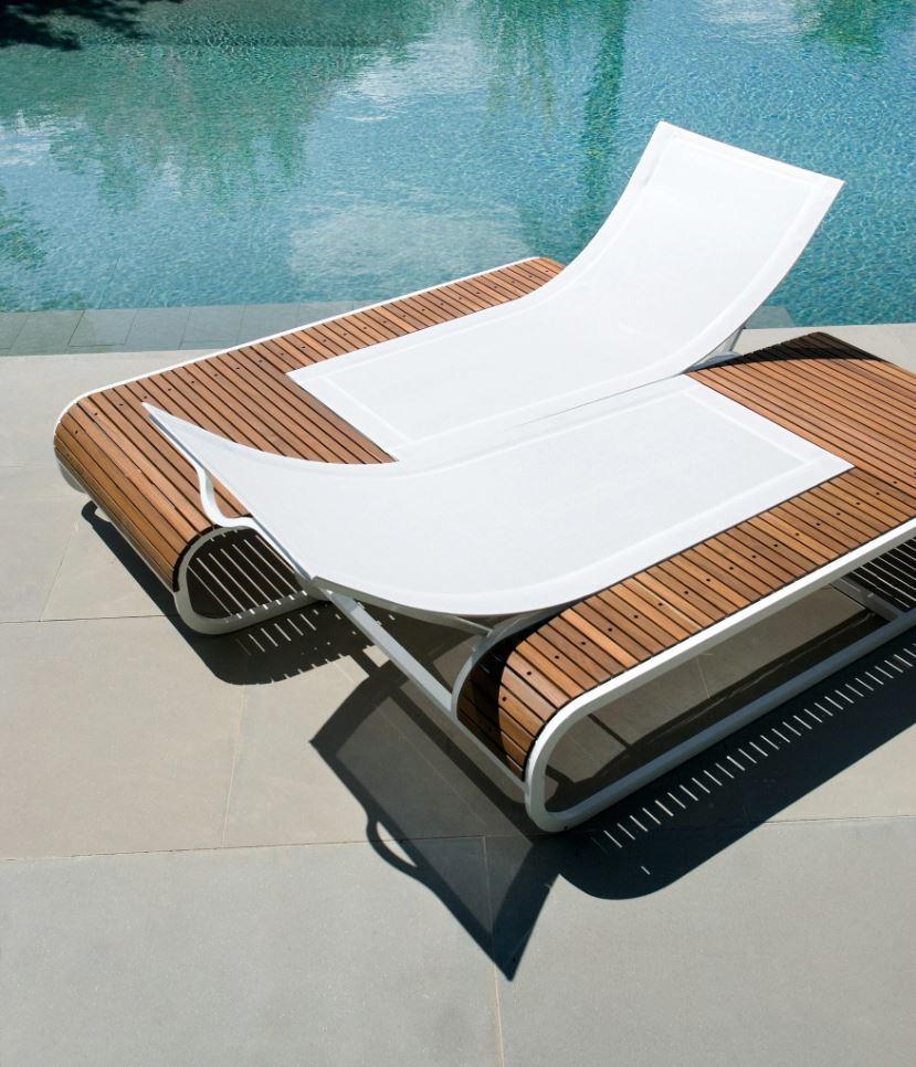 ego paris tandem sunlounger