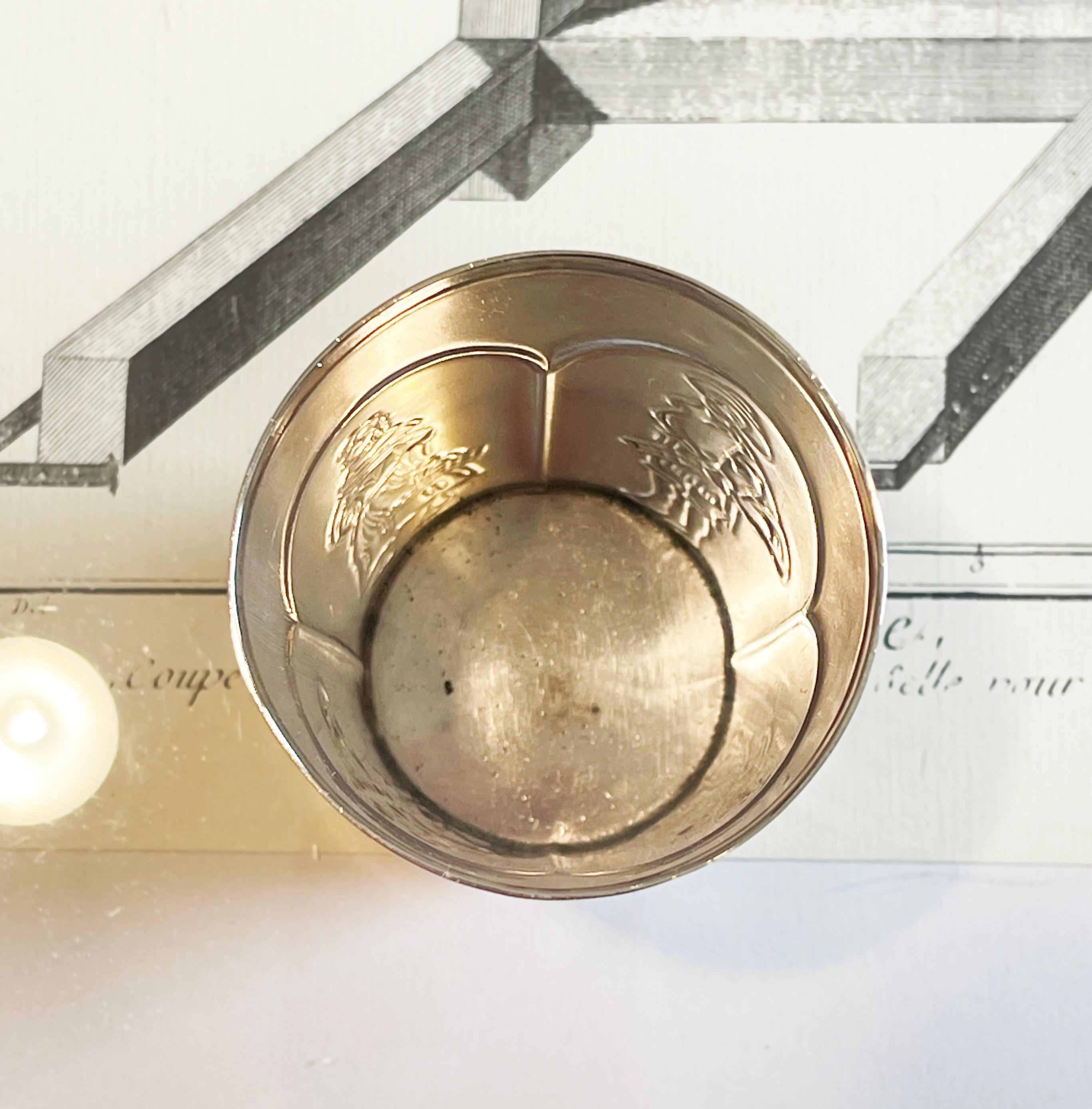 Vaso antiguo Tane de México de plata de ley por J. Marmolejos, ca. 1965 en Bueno Estado en Andernach, DE