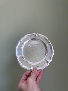 Tane Orfebres 900 Mexican Silver Dessert or Cocktail Plates, Set of 8