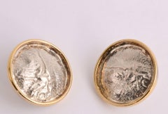 Tane Sterling Silver and Gold Vermeil Earrings