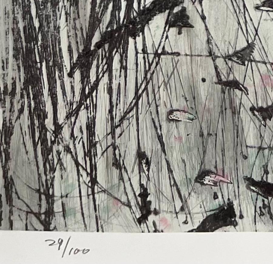 Description: 
Tang Chenghua (B.1964) 
Silk screen Prints 
98 x 65 cm 
Dated 2019
Edition 29 of 100, hand signed Tang Chenghua in chinese lower right 

About Tang Chenghua 

Tang Chenghua was born in 1964 in Fujian, China. He received his M.F.A from