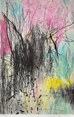 Abstract Expressionist Prints  - Sensations of Spring