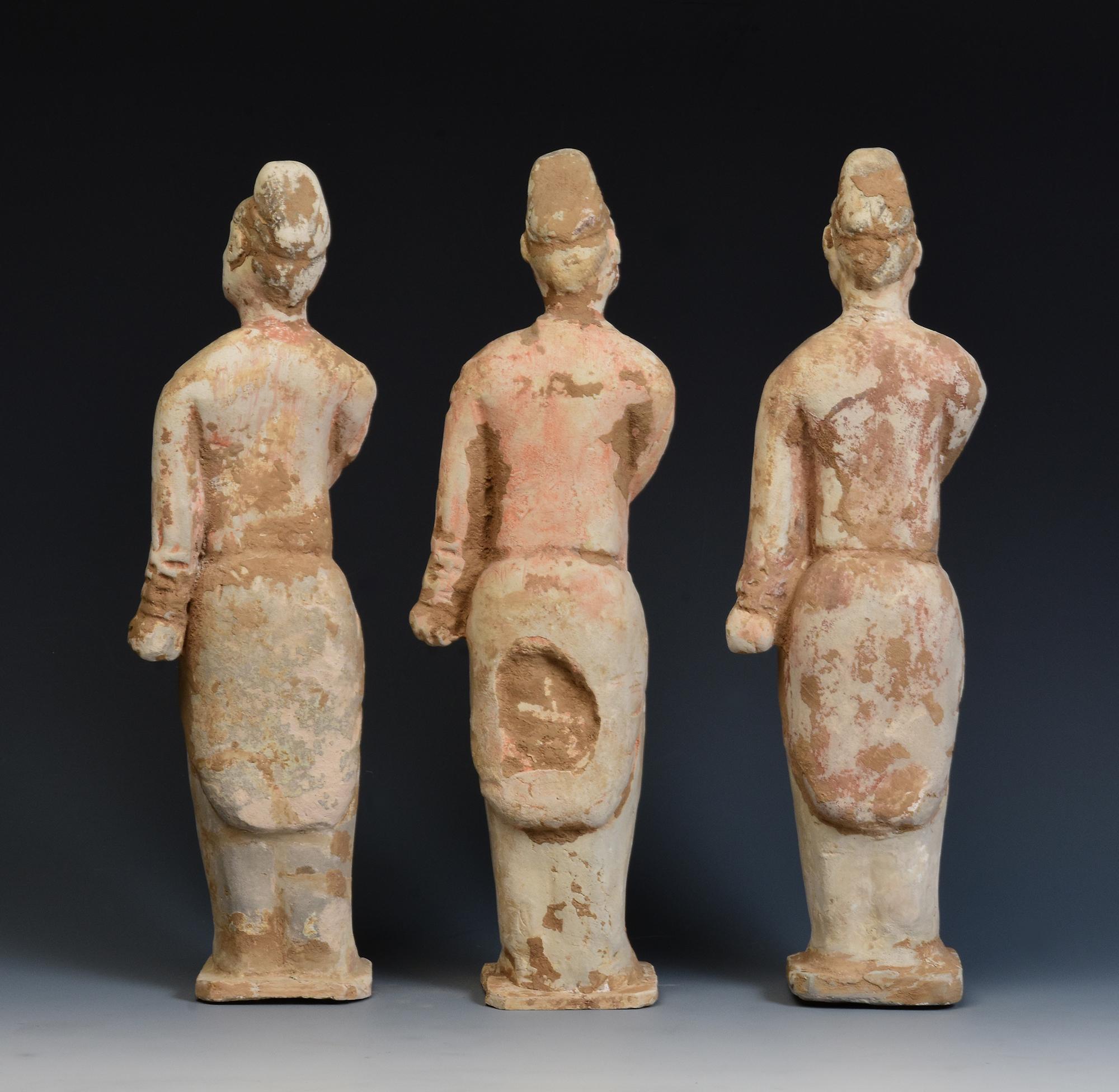 Tang Dynasty, A Set of Antique Chinese Pottery Foreign Court Man 8