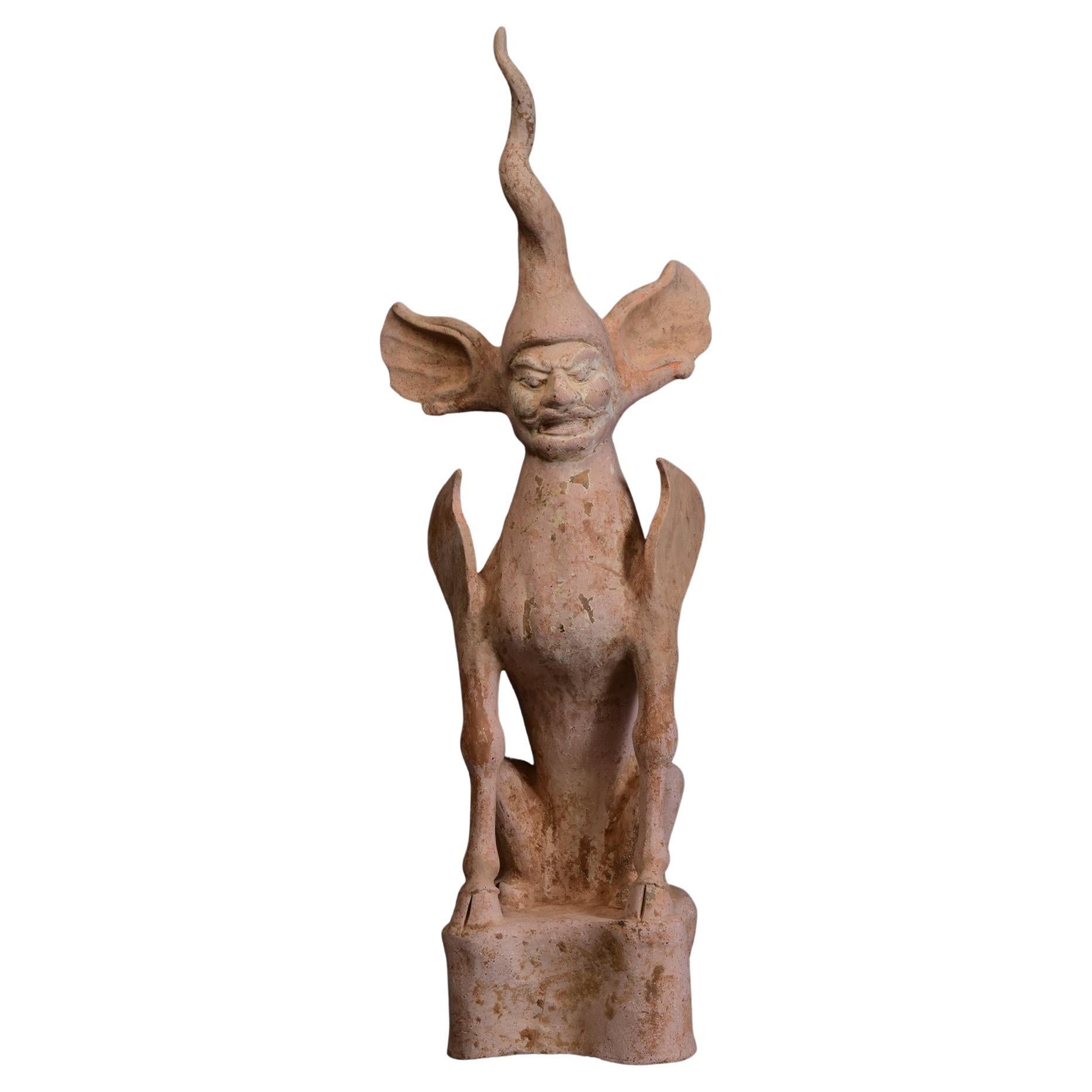 Tang Dynasty, antica ceramica cinese Spirito della terra con Oxford Test