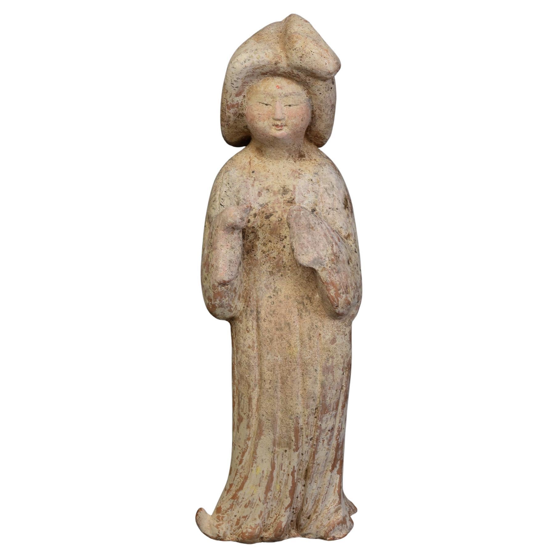 Dinastia Tang, antica ceramica cinese Signora grassa con Oxford Test