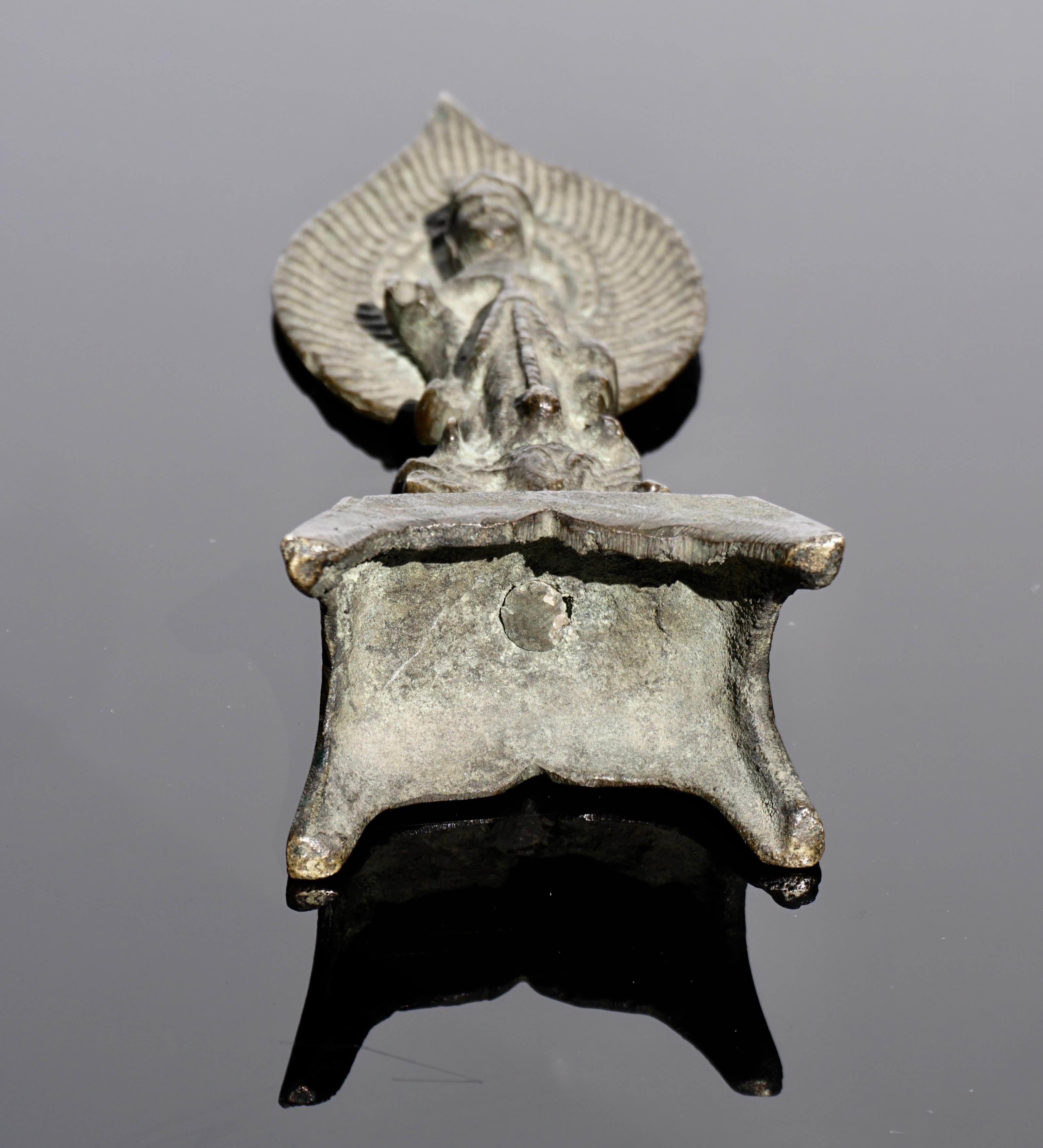 18th Century and Earlier Tang Dynasty Bronze Buddha, 618AD-907AD