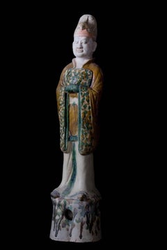 Tang Dynasty Court Official in Sancai Glazed Robes, China '618-907' - TL Tested