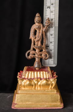 Tang Dynasty or Later Solid Cast Bronze Chinese Figure