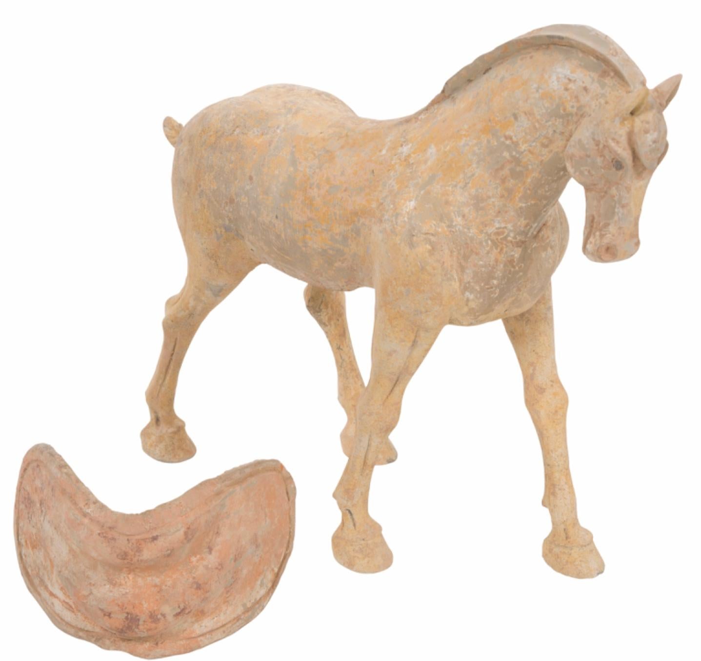 horse pottery