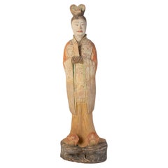 Used Tang Dynasty Standing Official with Oxford TL Certificate