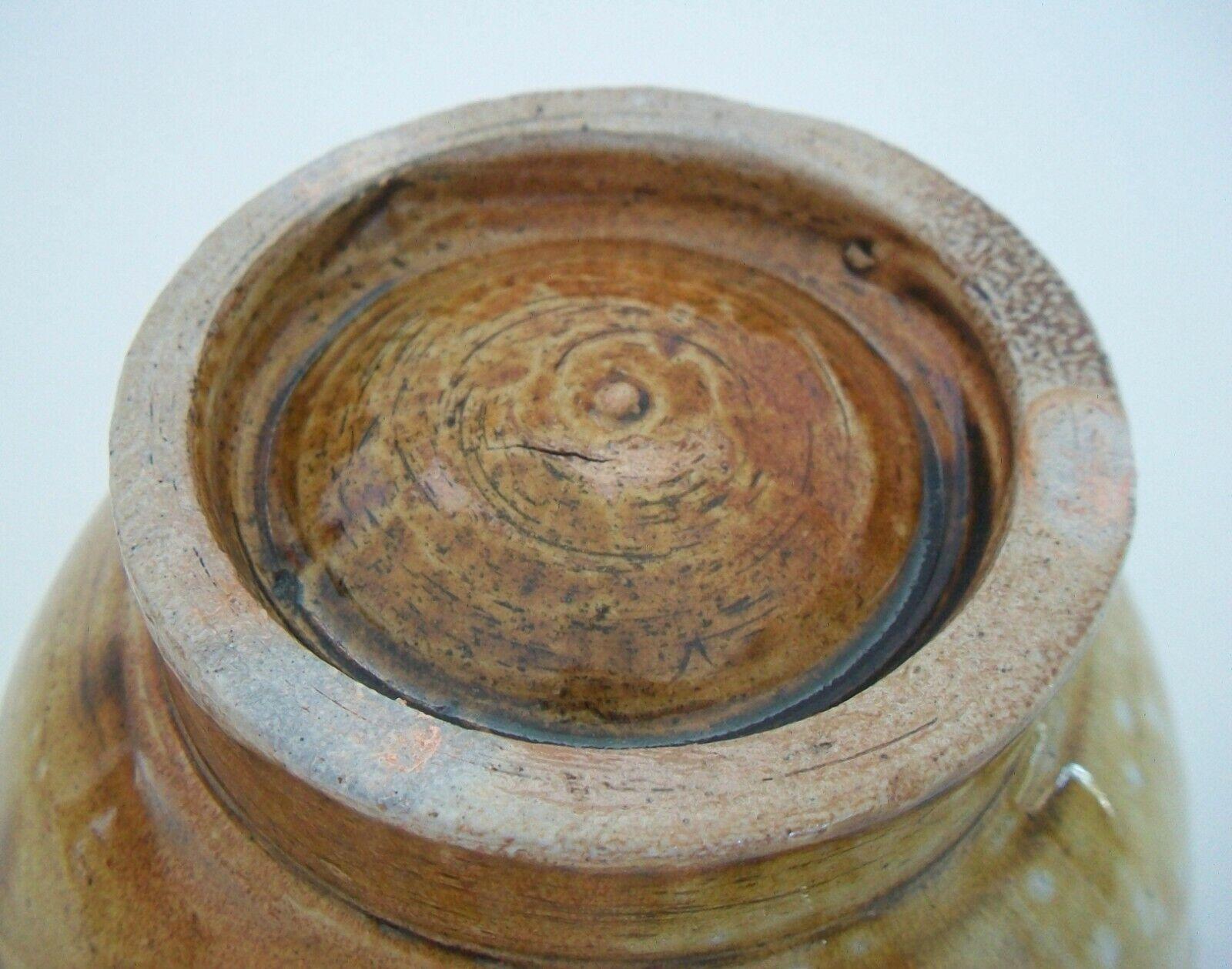 Tang Dynasty Style Amber Glazed Bowl, Splash Decoration, China, 20th Century For Sale 6