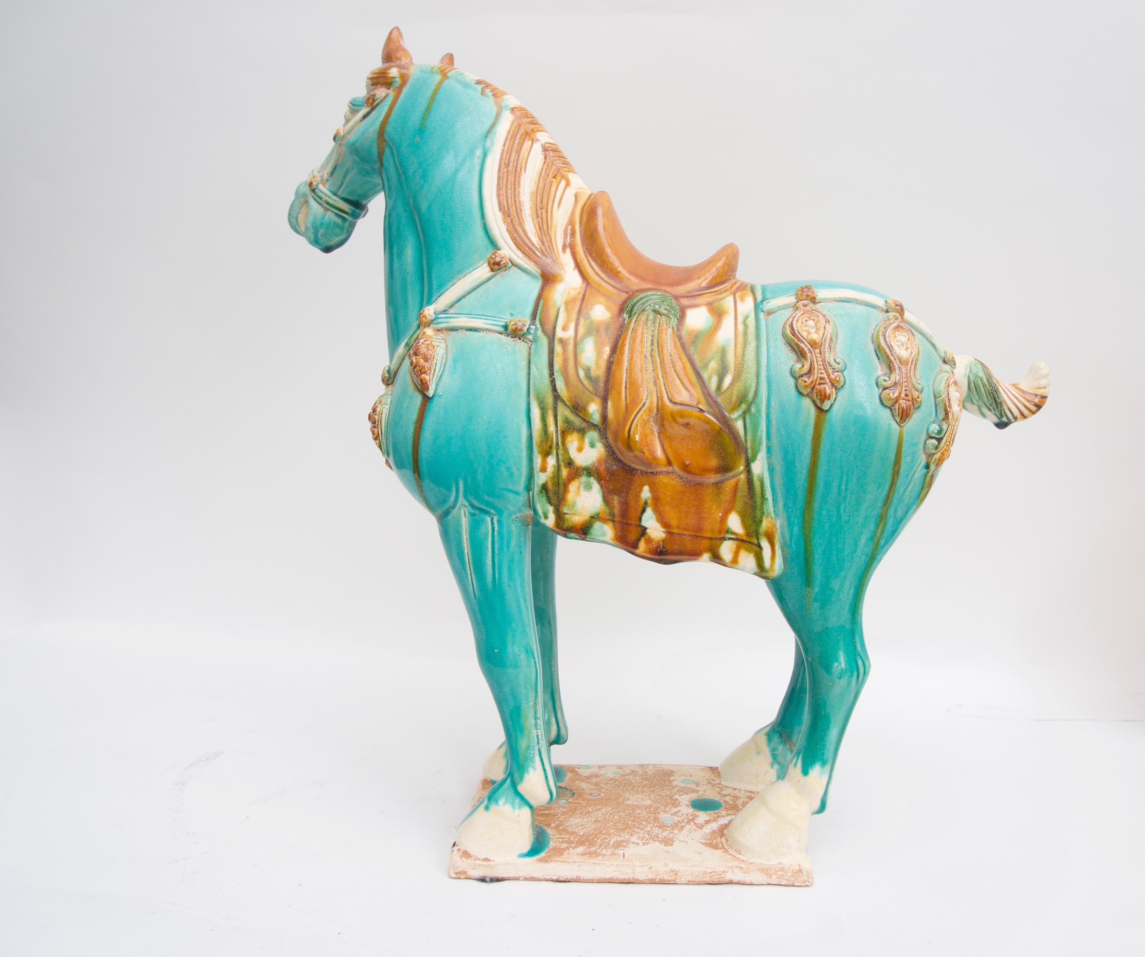 Hollywood Regency Tang Dynasty Style Horse