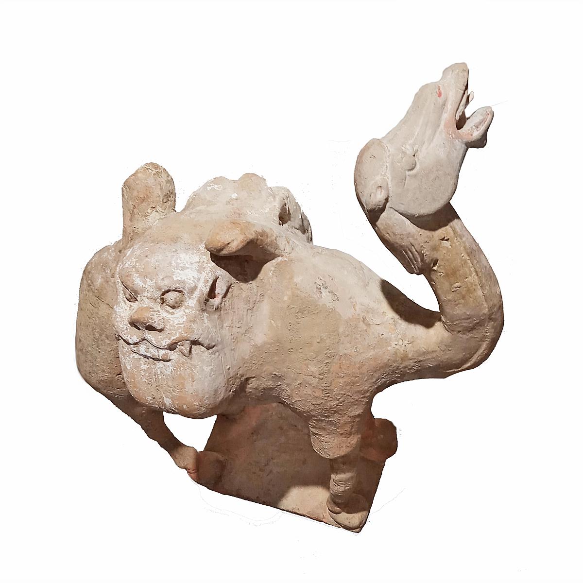 Sculpture de camel en terre cuite de la dynastie Tang, 1er siècle en vente 4