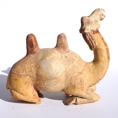 Tang Dynasty Whimsical Bactrian Camel Sculpture