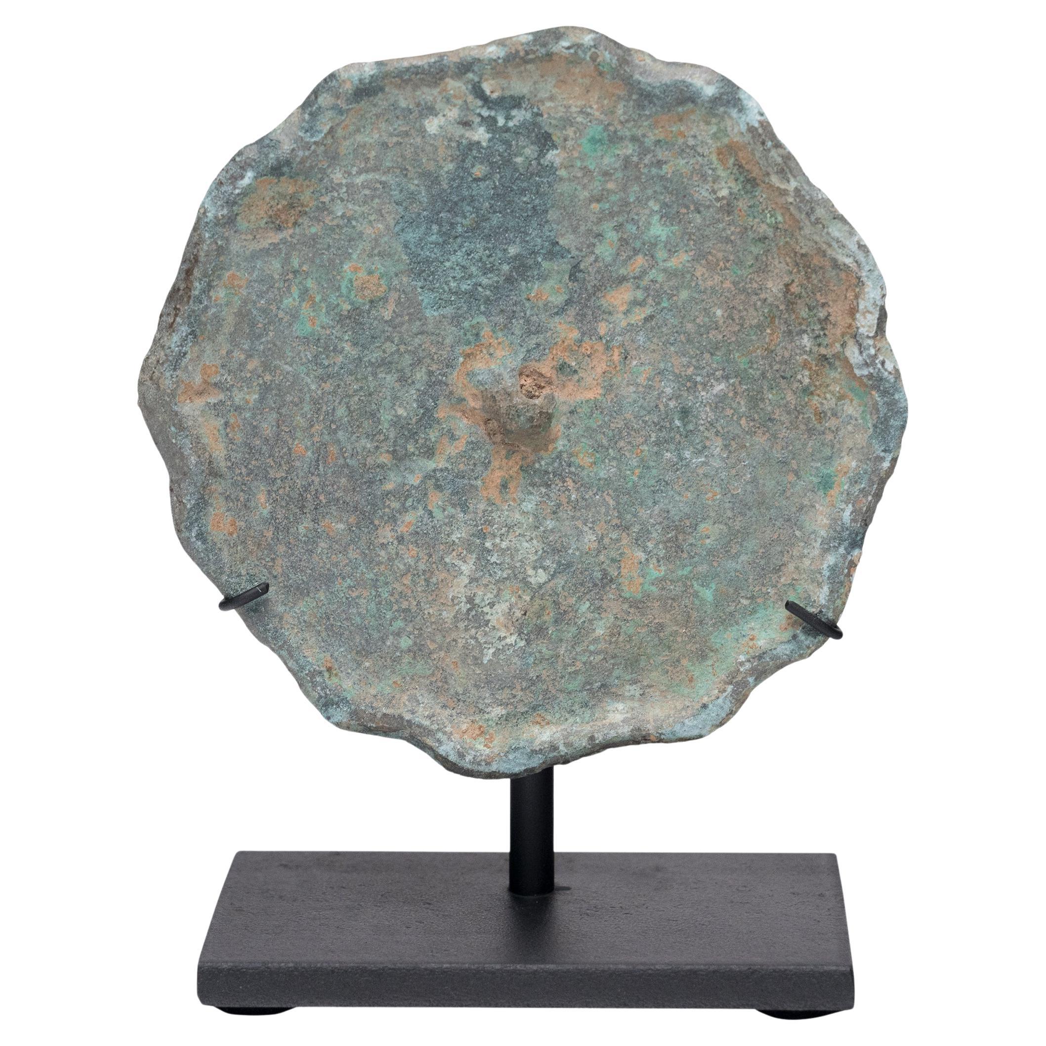 Tang Floral Bronze Mirror, c. 800 AD