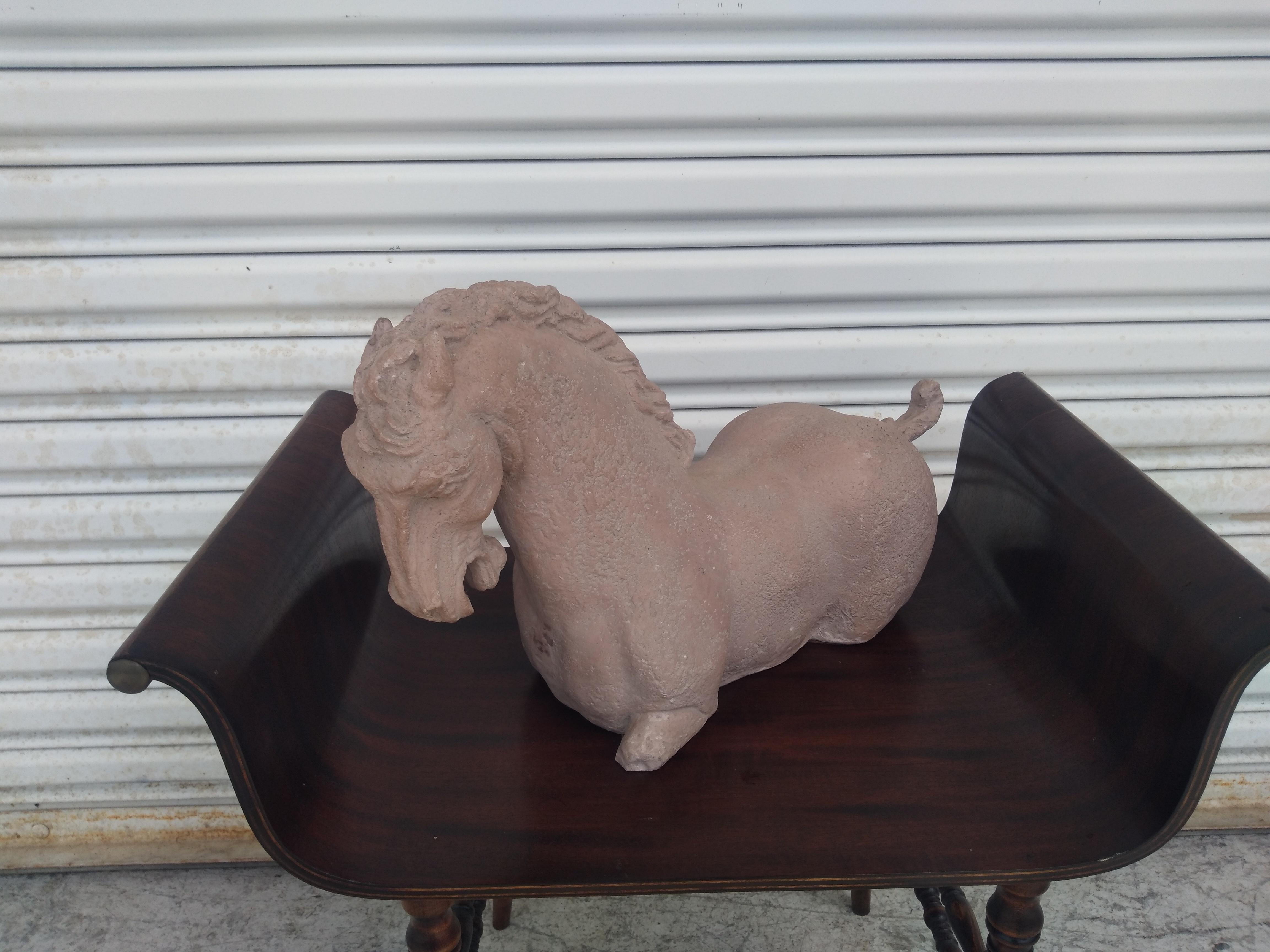 Pietra Scultura di cavallo Tang di Austin Sculptures in vendita