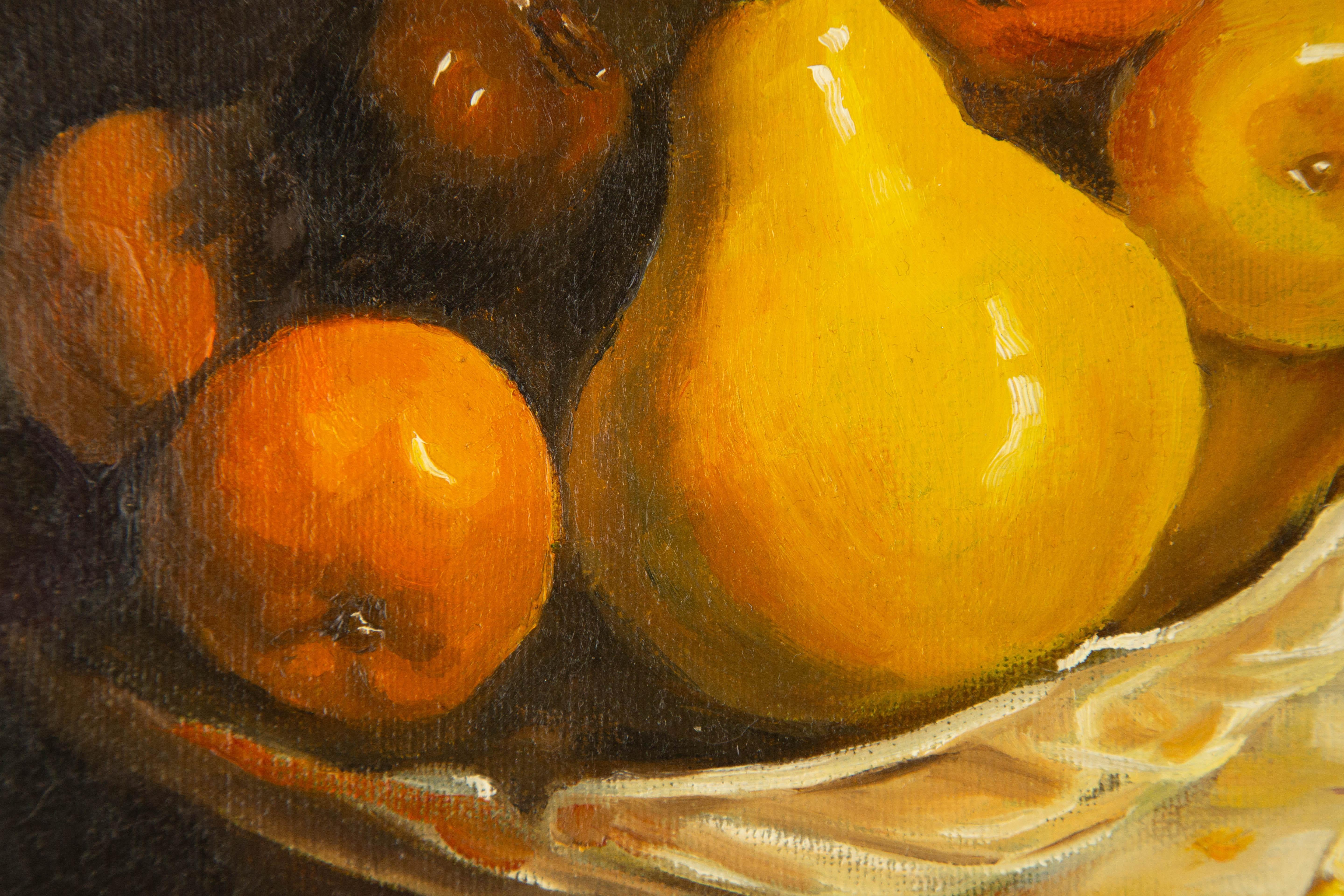 Tang Si Bodegón Original Óleo Sobre Lienzo 