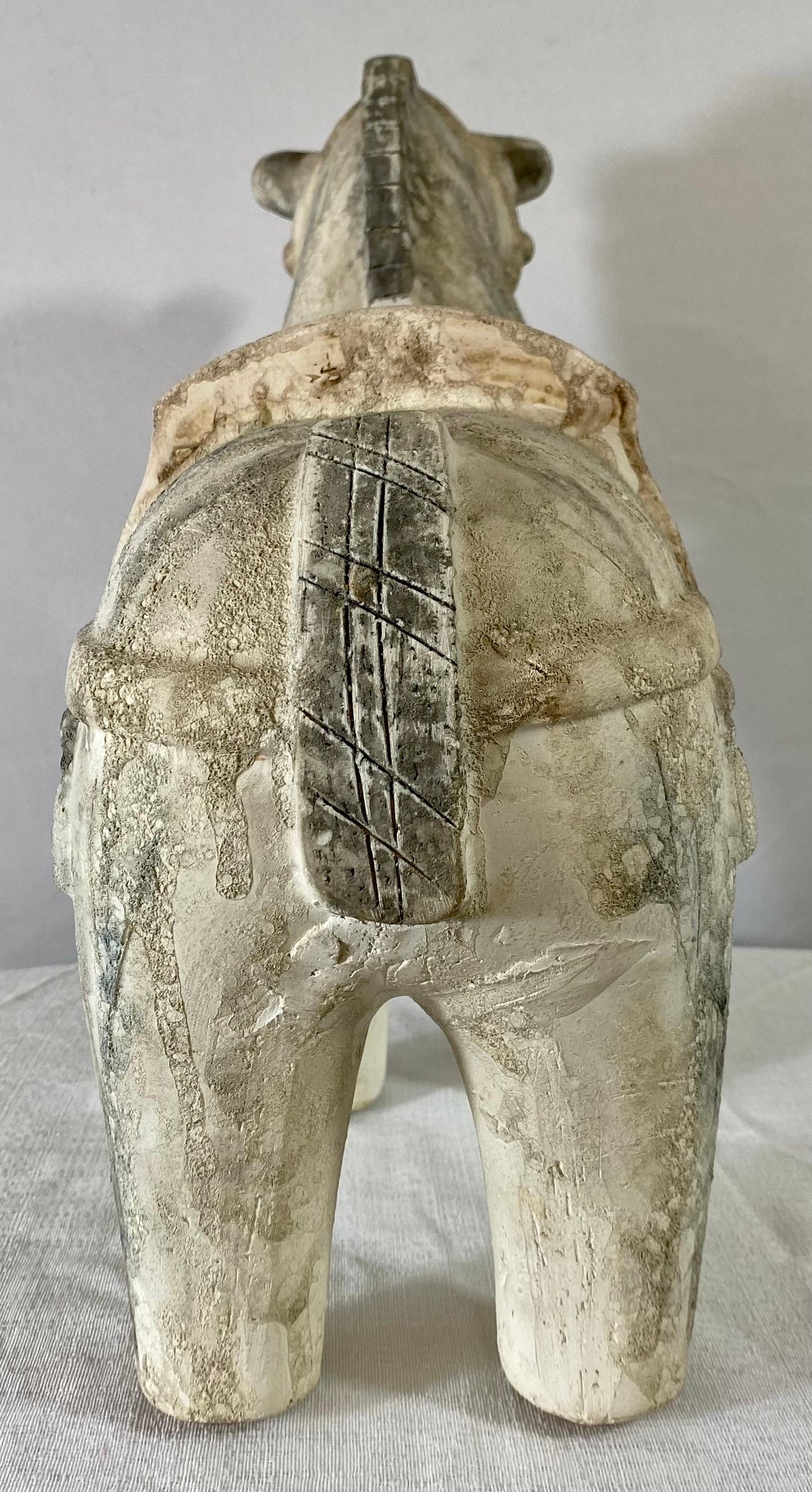 20th Century Tang Style Pottery Horse Sculpture  For Sale