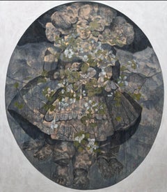 Du Ca - Modern painting by Tang Xuan Doan, Vietnam