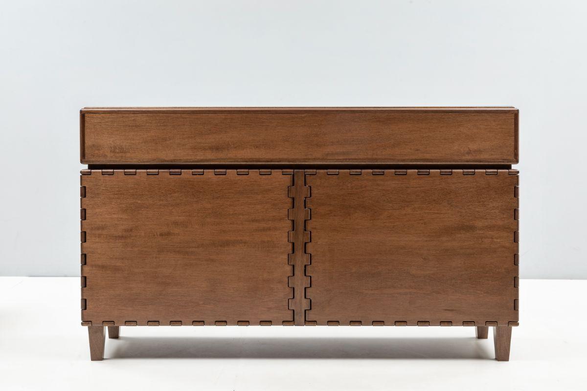 Tangara Fabric Panels Long Sideboard by Luis Pons 4