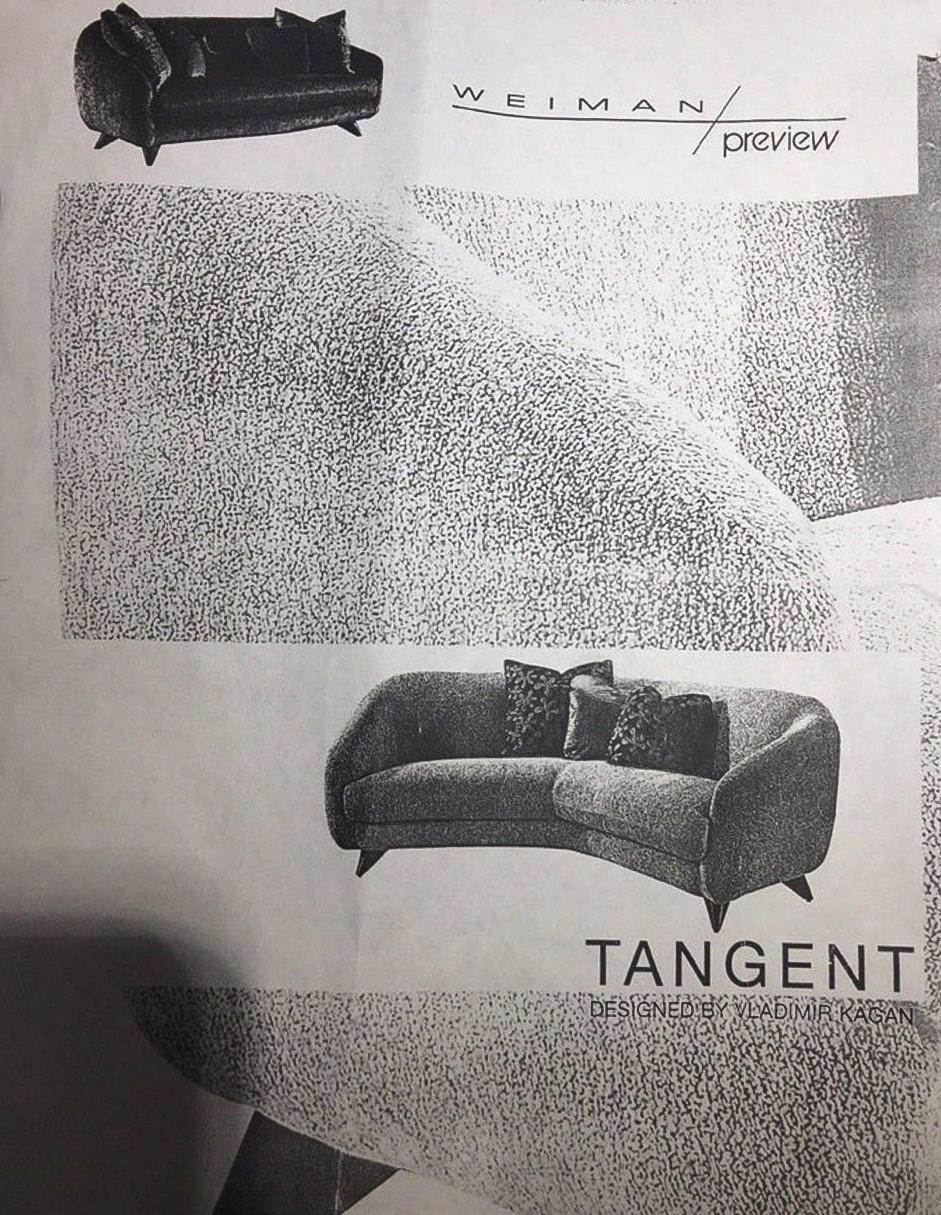 Tangent Sofa by Vladimir Kagan 5